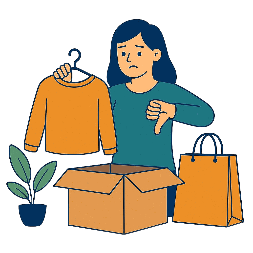 Ecommerce Refund Illustration